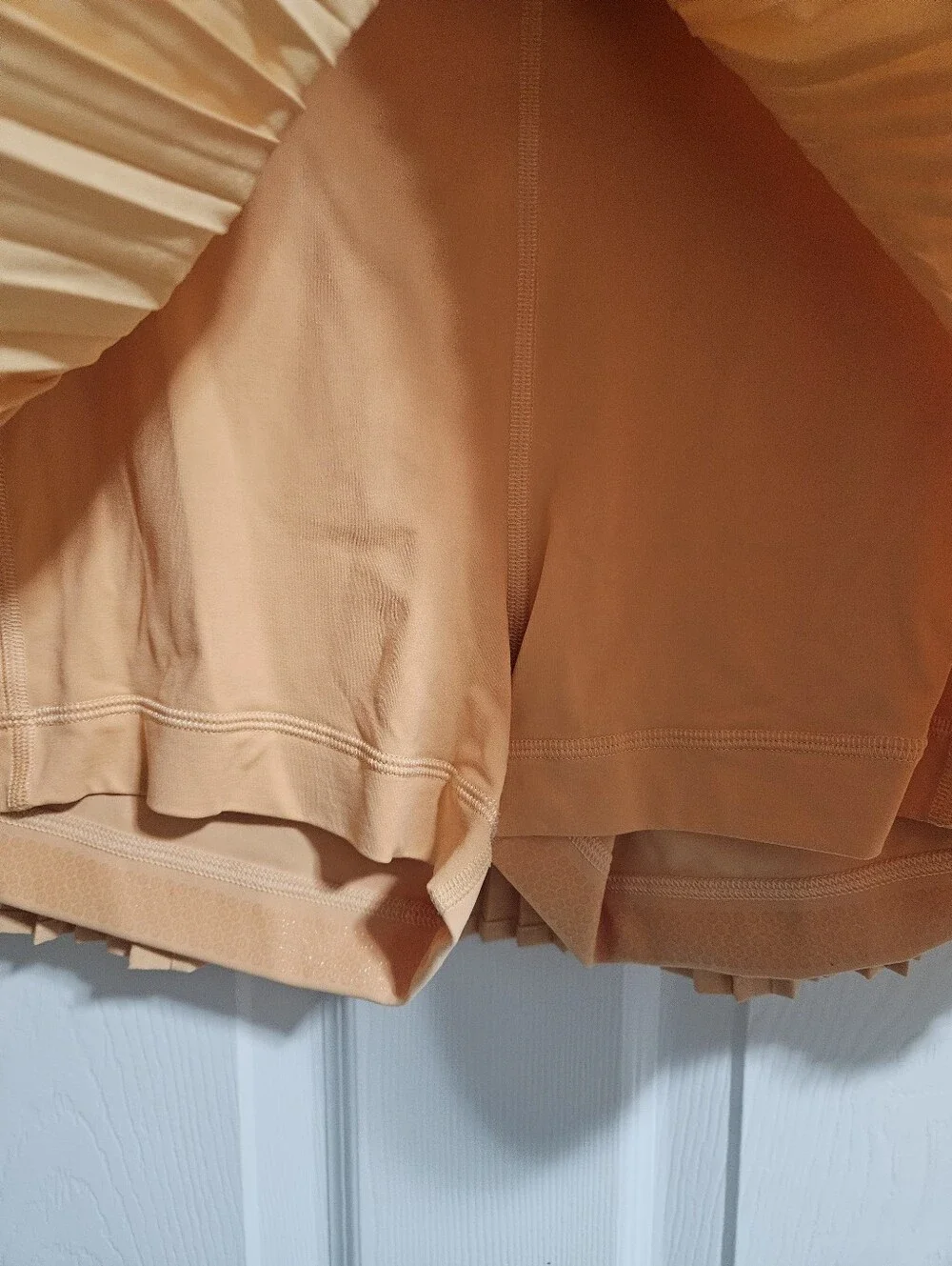 🍋 lululemon athletica Peach Pleated Tennis Skort